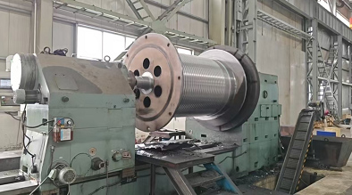 نجحت شركة Tangshan Yuexin Machinery في تسليم أسطوانة رافعة قطرها 2.5 متر حسب الطلب للعميل الروسي