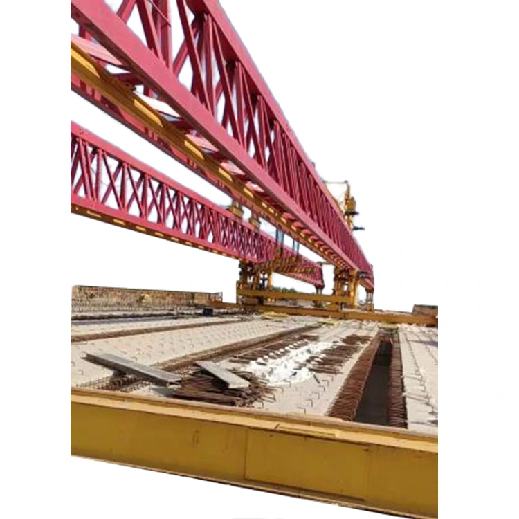 مكونات آلة تركيب الجسور